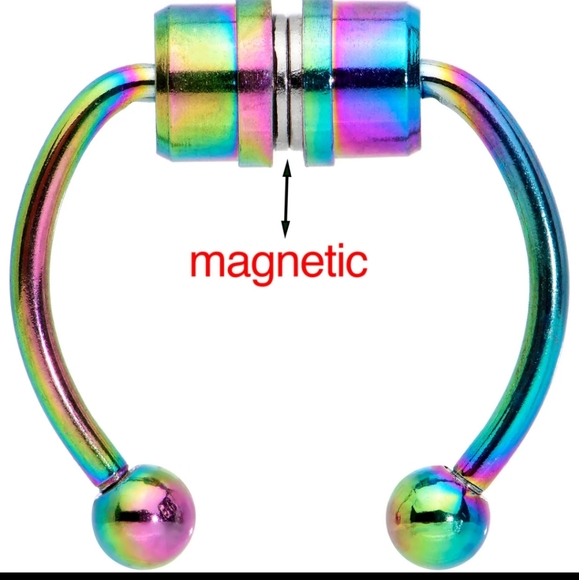 Two magnetic septum piercings!! BRAND NEW! NEVER OPENED!! - Picture 4 of 9